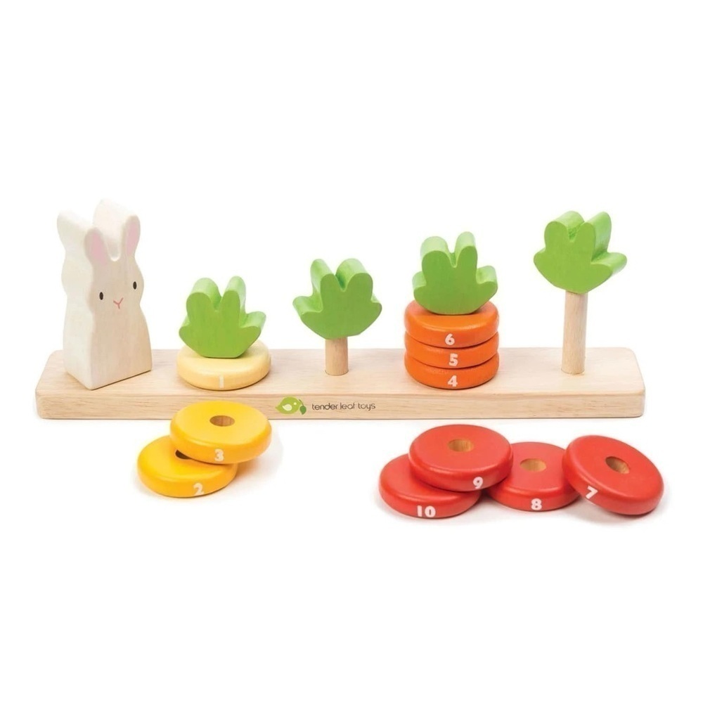 Tender Leaf Toys - Counting Carrots - Picture 9 of 16
